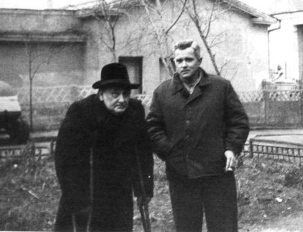 М.М. Бахтин и В.Н. Турбин. Саранск, осень 1964 г.