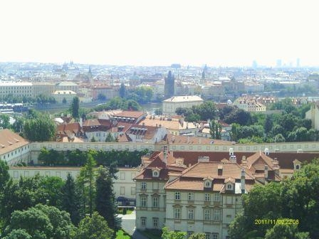 Прага с высоты Ратуши